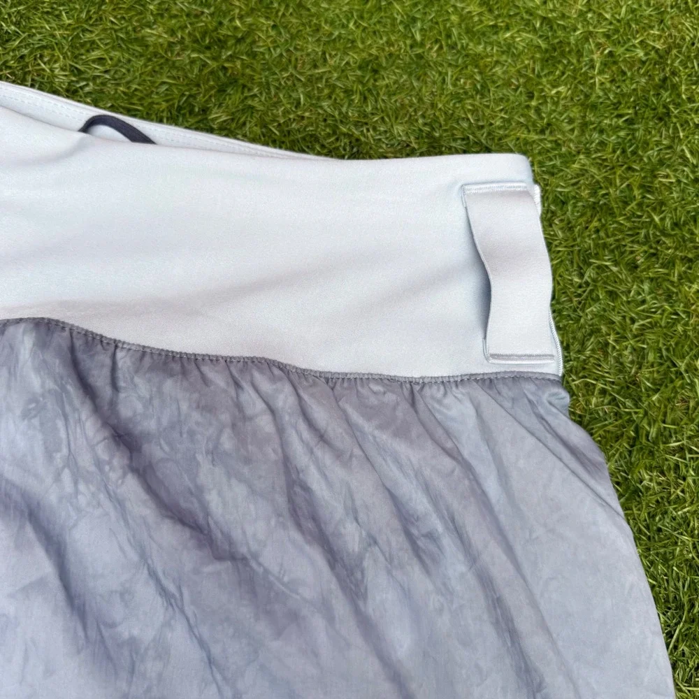 Nike Trail Running Shorts Large Grey‎ Tie Dye Gorpcore Athletic Lightweight